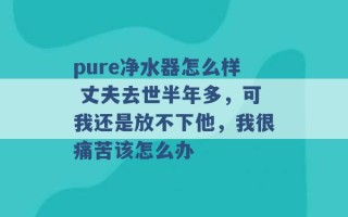 pure净水器怎么样 丈夫去世半年多，可我还是放不下他，我很痛苦该怎么办 